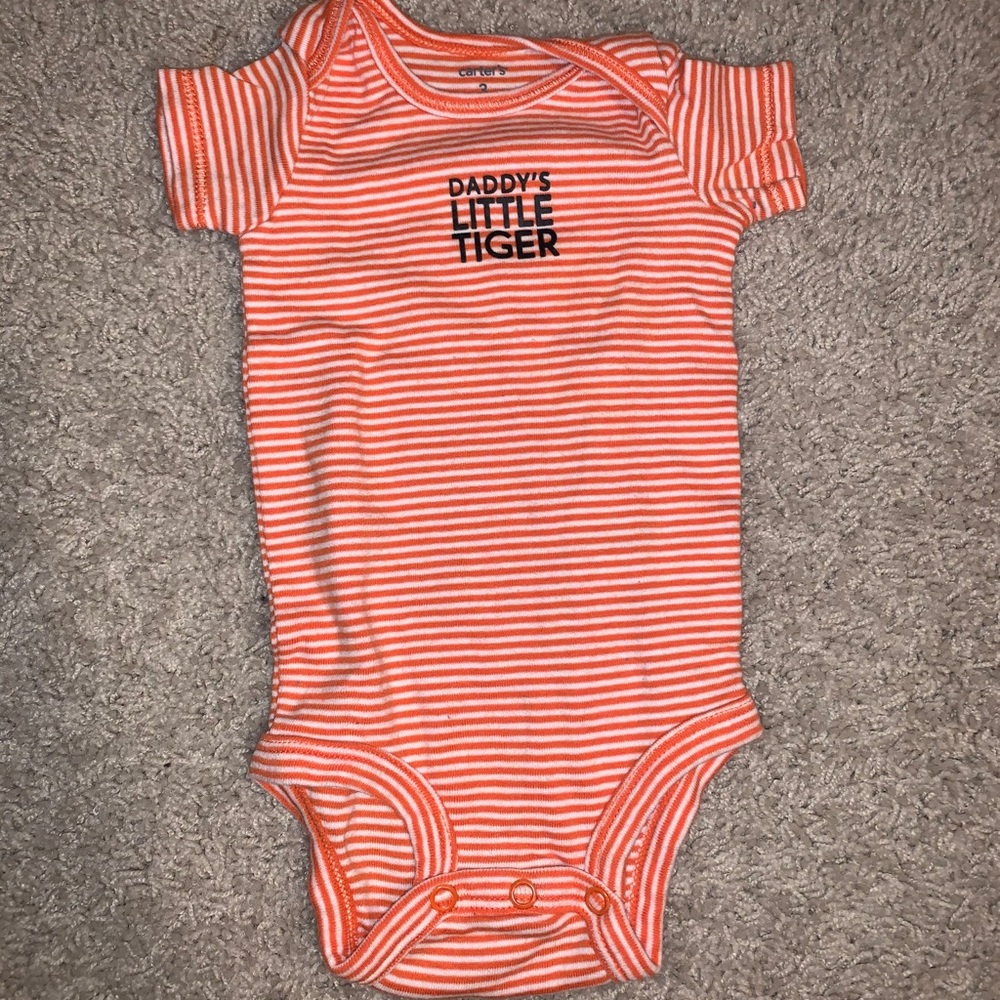 Striped onsie